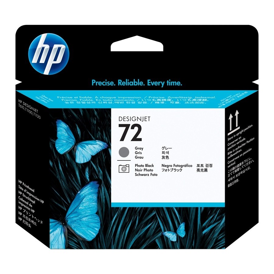 C9380A TESTINA HP 72 GRIGIO/NERO