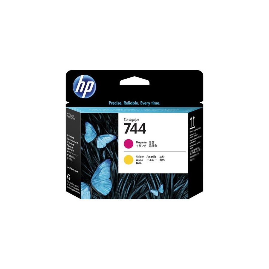F9J87A HP 744 MAGENTA/GIALLO PRINTH