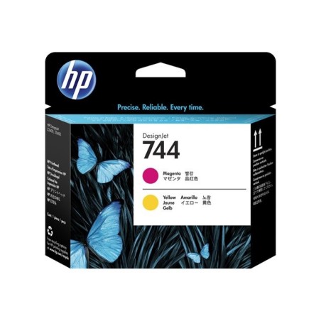F9J87A HP 744 MAGENTA/GIALLO PRINTH