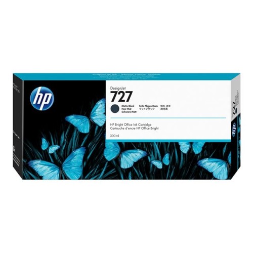 C1Q12A HP 727 MATTE BLACK 300ML