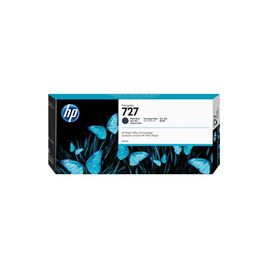 C1Q12A HP 727 MATTE BLACK 300ML