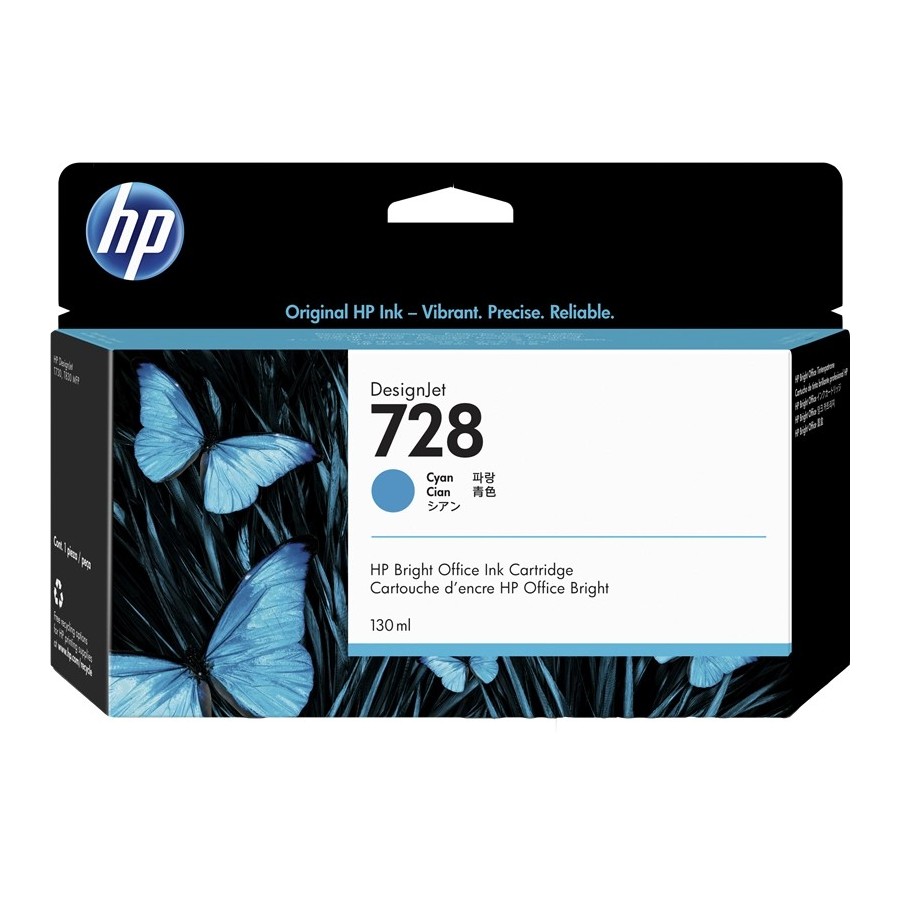 F9J67A HP 728 130ML CIANO
