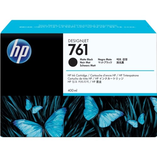 CM991A HP 761 CART.NERO OPACO 400ML