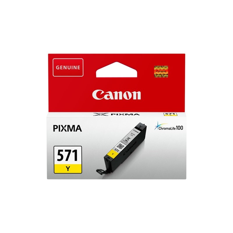 Canon CLI-571Y - 7 ml - giallo - originale CANON Canon CLI-571Y - 7 ml - giallo - originale CANON