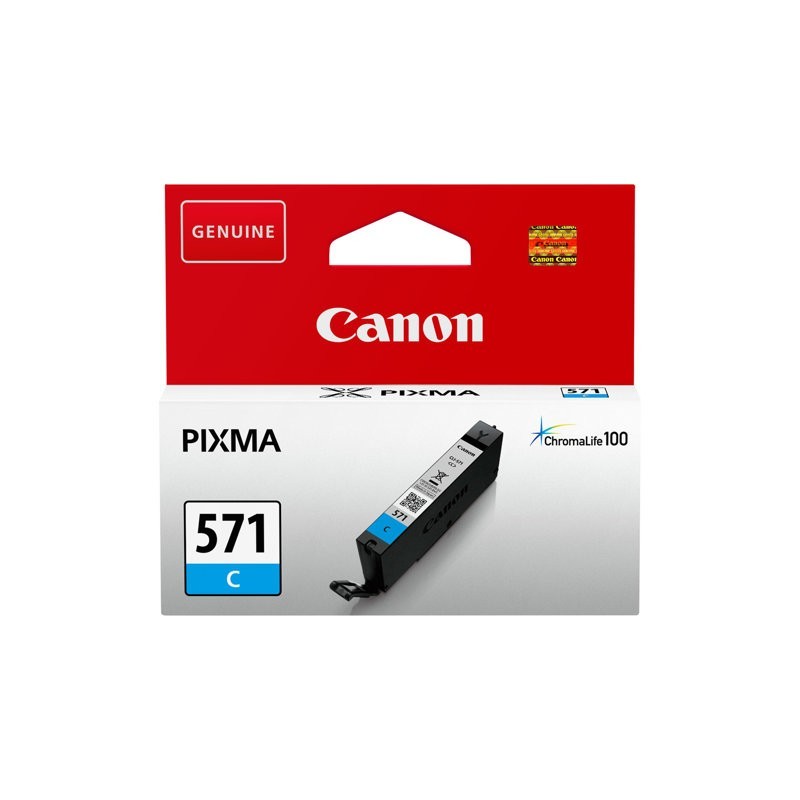 Canon CLI-571C - 7 ml - ciano - originale CANON Canon CLI-571C - 7 ml - ciano - originale CANON