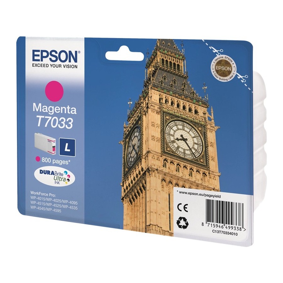 CARTUCCE INKJET LOW VOLUME EPSON - 14 EPSON CARTUCCE INKJET LOW VOLUME EPSON - 14 EPSON