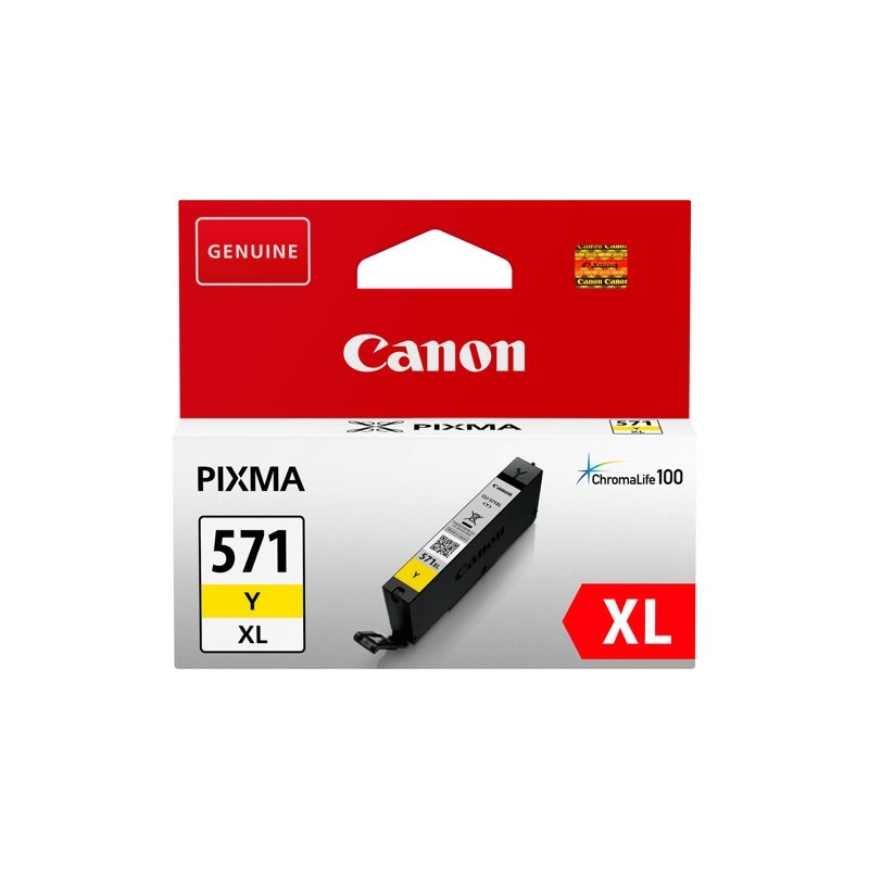 Canon CLI-571Y XL - 11 ml - Alta capacità - giallo - originale CANON