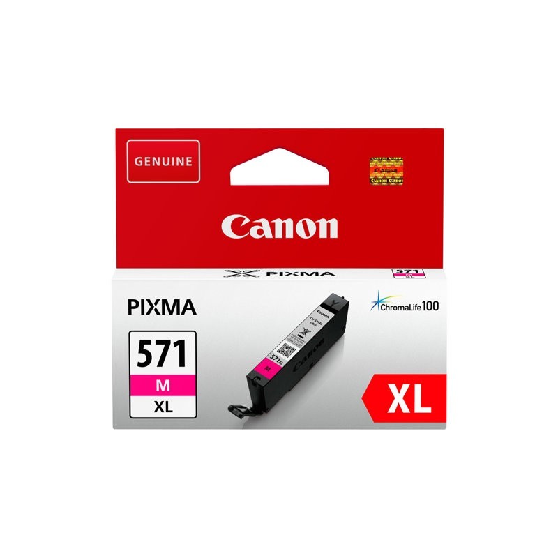 Canon CLI-571M XL - 11 ml - Alta capacità - magenta - originale CANON Canon CLI-571M XL - 11 ml - Alta capacità - magenta - originale CANON