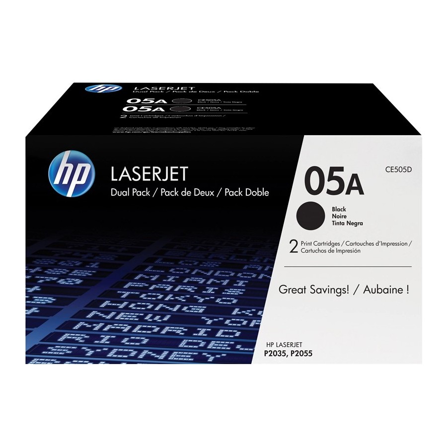 CE505D CONF.2 TONER HP 05A