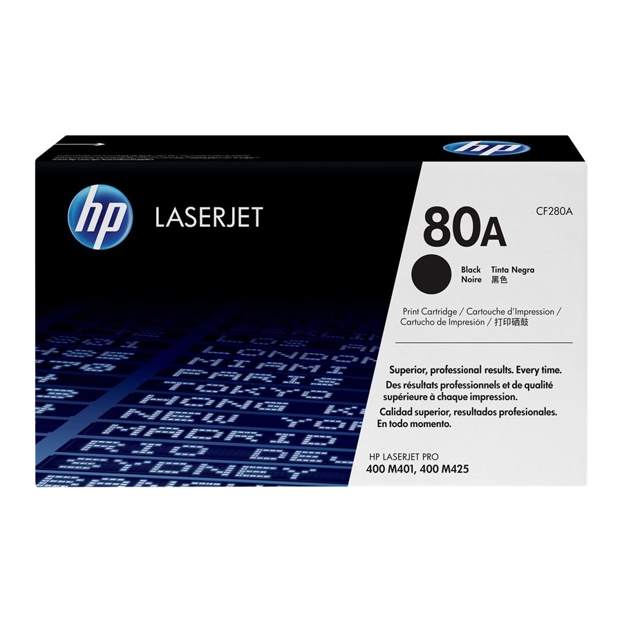 CF280A TONER LASERJET HP 80A