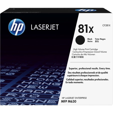 CF281X TONER HP 81X ALTA CAP.