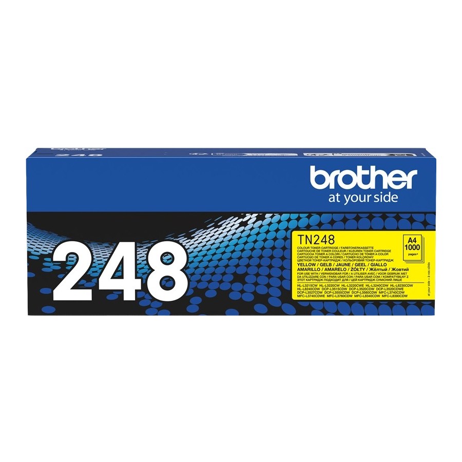 TN248Y BROTHER TONER GIALLO 1.0KPP