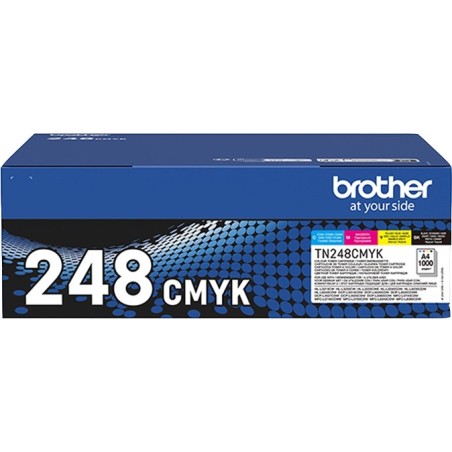 TN248CMYK KIT 4 COLORI BROTHER