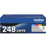 TN248CMYK KIT 4 COLORI BROTHER