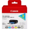 Canon PGI-550/CLI-551 PGBK/C/M/Y/BK/GY Multi Pack - Confezione da 6...