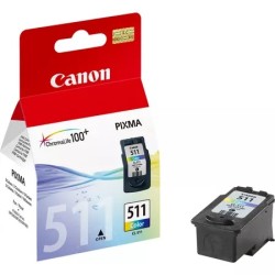 Canon CL-511 - 9 ml - colore (ciano, magenta, giallo) - originale C...