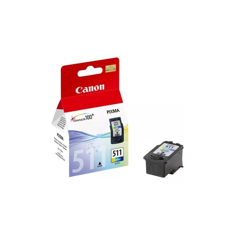 Canon CL-511 - 9 ml - colore (ciano, magenta, giallo) - originale C...