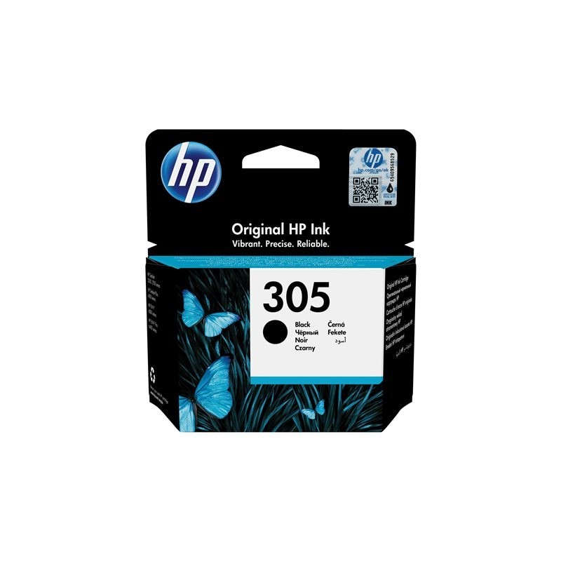 HP 305 - 3.55 ml - nero - originale HP HP 305 - 3.55 ml - nero - originale HP