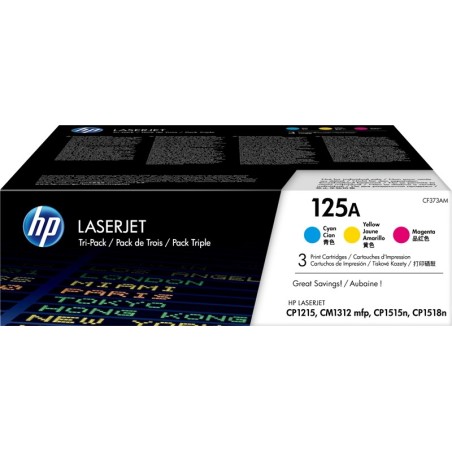 CF373AM HP 125A CYM TRI-PACK TONER