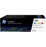 CF371AM HP 128A CYM TRI-PACK TONER