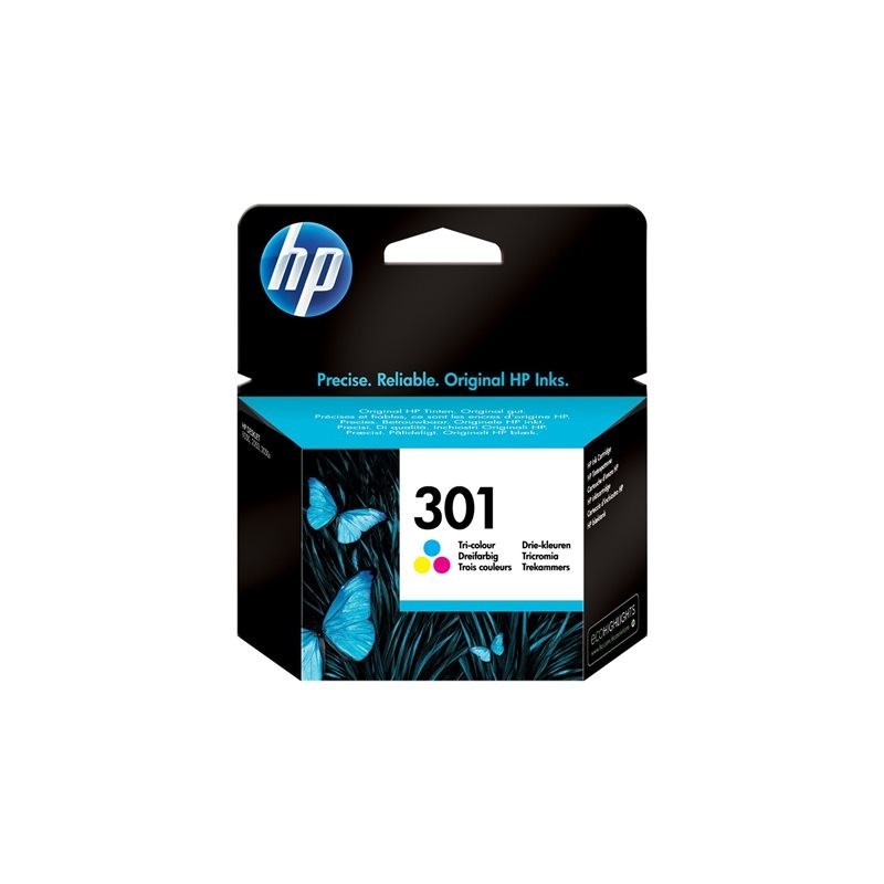 HP 301 - 3 ml - colore (ciano, magenta, giallo) - originale HP HP 301 - 3 ml - colore (ciano, magenta, giallo) - originale HP