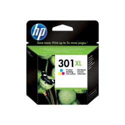 HP 301XL - 6 ml - Alta capacità - colore (ciano, magenta, giallo) -...