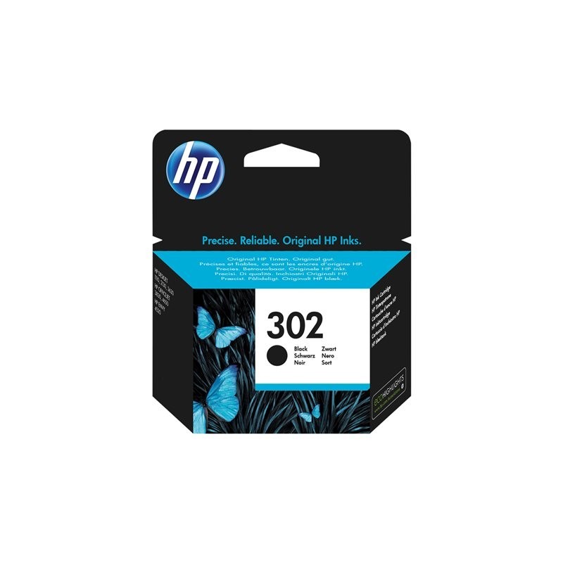 HP 302 - 3.5 ml - nero - originale HP HP 302 - 3.5 ml - nero - originale HP