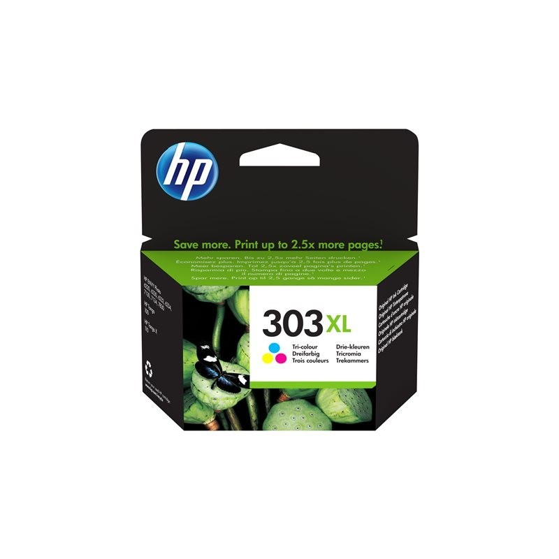 HP 303XL - 10 ml - Alta capacità - colore (ciano, magenta, giallo) ... HP 303XL - 10 ml - Alta capacità - colore (ciano, magenta, giallo) ...