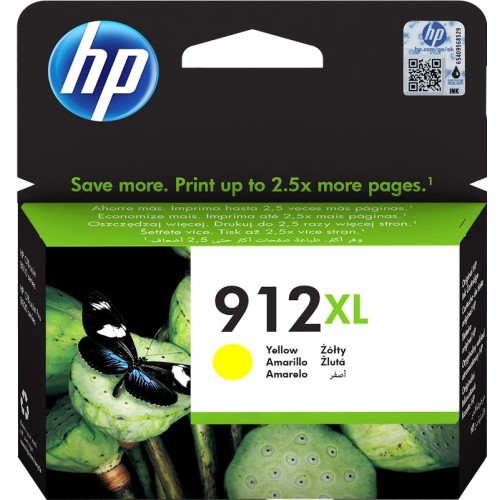 HP 912XL - 9.9 ml - Alta capacità - giallo - originale HP