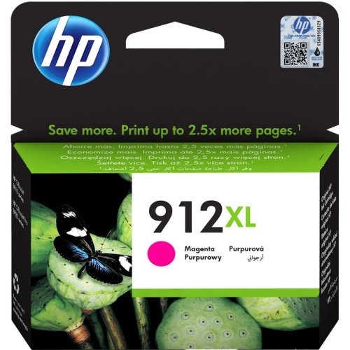 HP 912XL - 9.9 ml - Alta capacità - magenta - originale HP