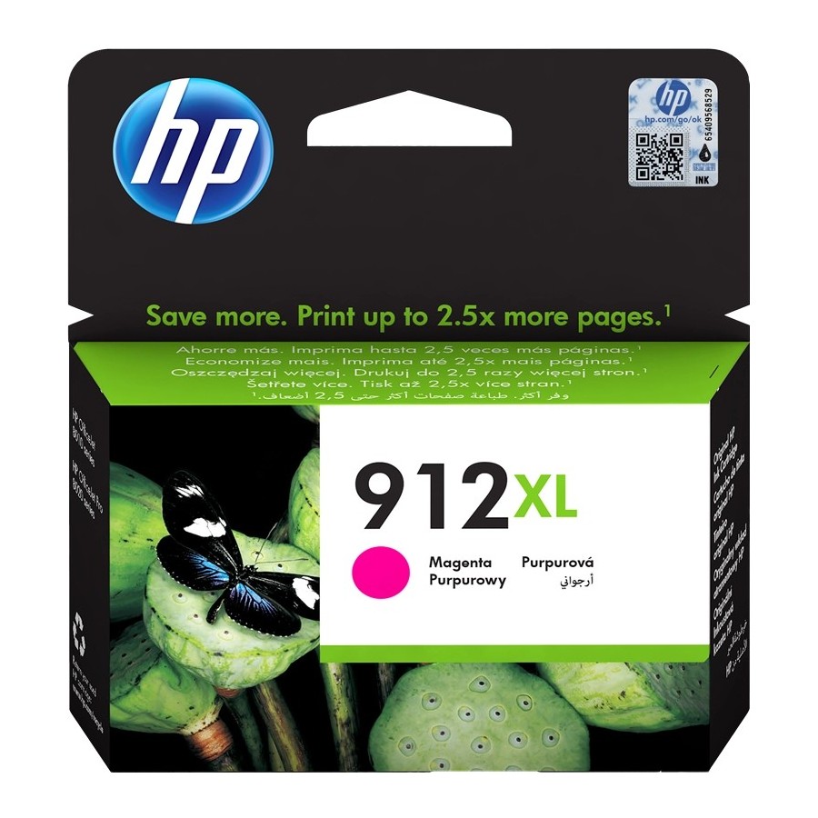 HP 912XL - 9.9 ml - Alta capacità - magenta - originale HP HP 912XL - 9.9 ml - Alta capacità - magenta - originale HP