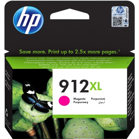 HP 912XL - 9.9 ml - Alta capacità - magenta - originale HP