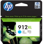 HP 912XL - 9.9 ml - Alta capacità - ciano - originale HP