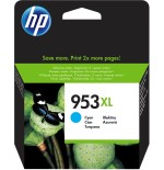 HP 953XL - 18.5 ml - Alta capacità - ciano - originale HP