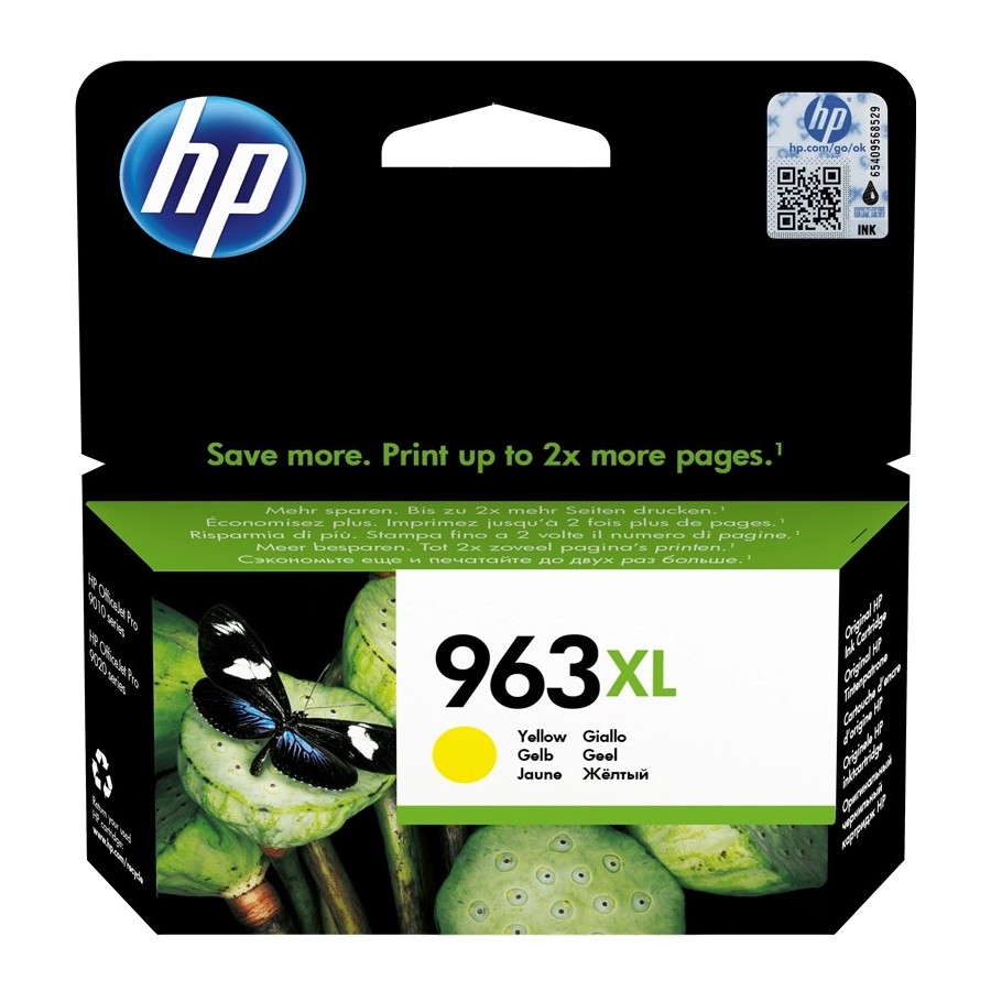 HP 963XL - 22.92 ml - Alta capacità - giallo - originale HP