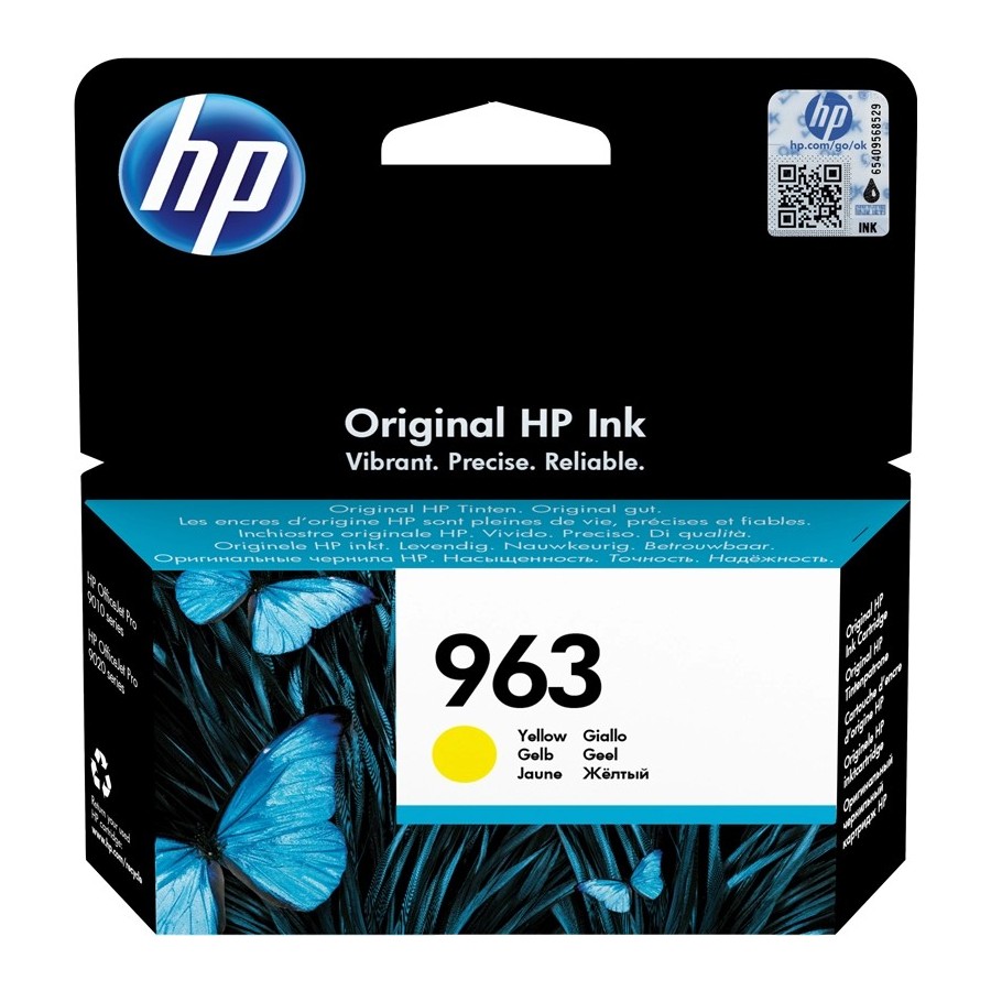 HP 963 - 10.7 ml - giallo - originale HP HP 963 - 10.7 ml - giallo - originale HP