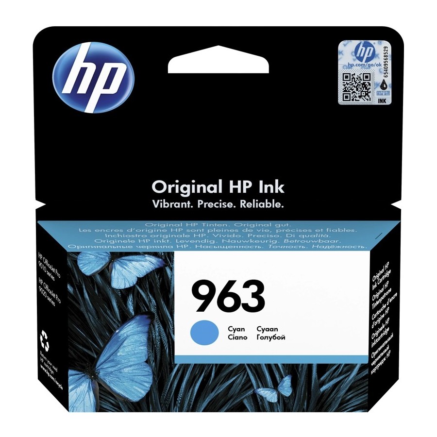 HP 963 - 10.7 ml - ciano - originale HP HP 963 - 10.7 ml - ciano - originale HP