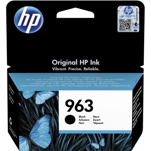 HP 963 - 24.09 ml - nero - originale HP