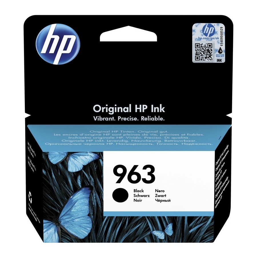 HP 963 - 24.09 ml - nero - originale HP HP 963 - 24.09 ml - nero - originale HP