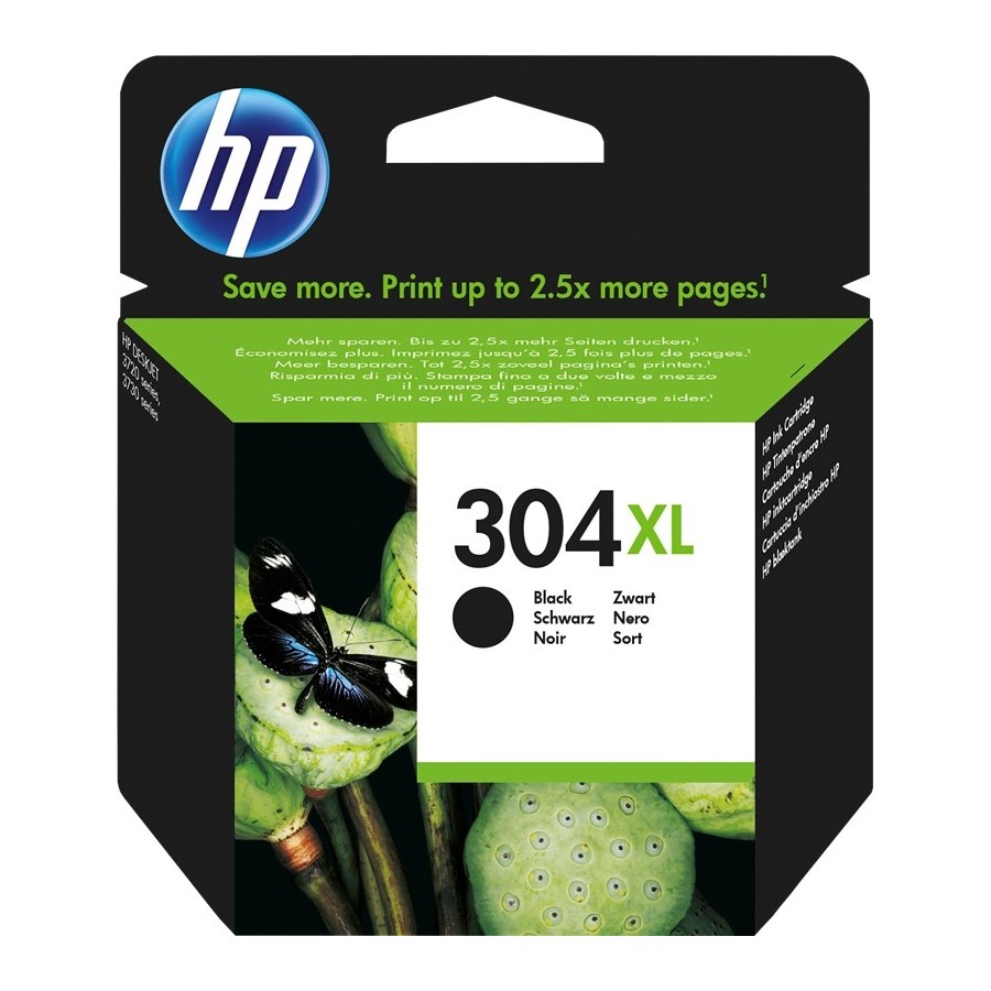 HP 304XL - Alta capacità - nero - originale HP HP 304XL - Alta capacità - nero - originale HP