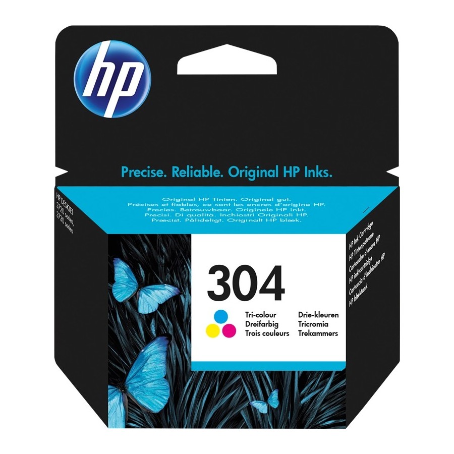 HP 304 - Colore (ciano, magenta, giallo) - originale HP HP 304 - Colore (ciano, magenta, giallo) - originale HP