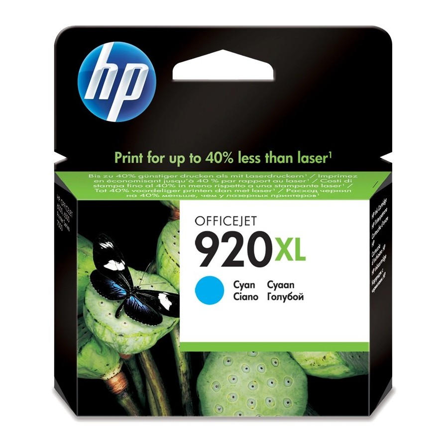 HP 920XL - Alta capacità - ciano - originale HP HP 920XL - Alta capacità - ciano - originale HP