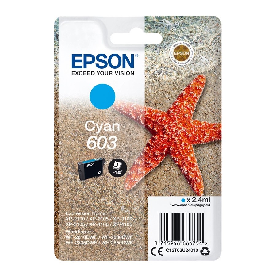 CARTUCCE INKJET EPSON - 24 EPSON CARTUCCE INKJET EPSON - 24 EPSON