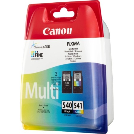 Canon PG-540 / CL-541 Multipack - Confezione da 2 - 8 ml - nero, co...