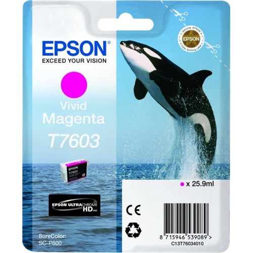 Epson T7603 - 26 ml - magenta Vivid - originale EPSON