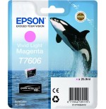 Epson T7606 - 26 ml - magenta chiaro Vivid - originale EPSON