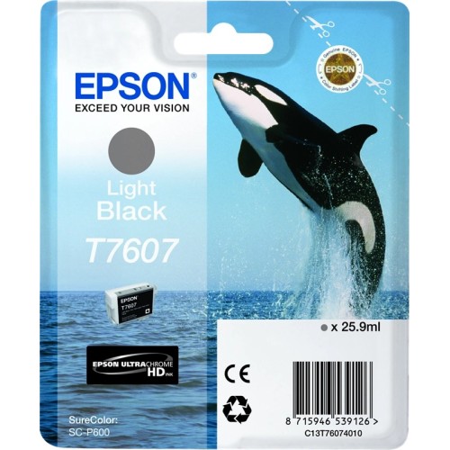 Epson T7607 - 26 ml - nero chiaro - originale EPSON