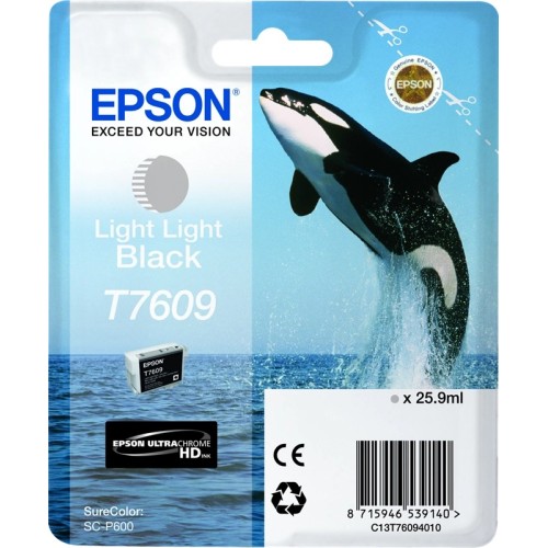 Epson T7609 - 26 ml - nero molto lucido - originale EPSON