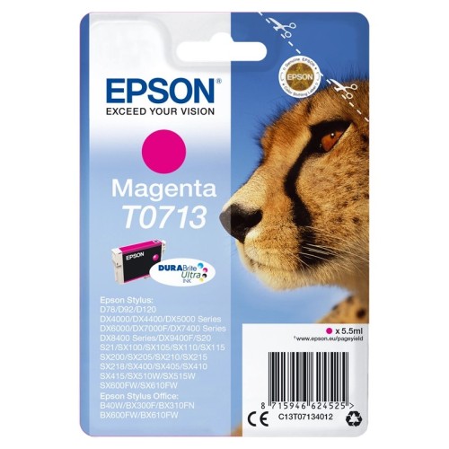 Epson T0713 - 5.5 ml - magenta - originale EPSON