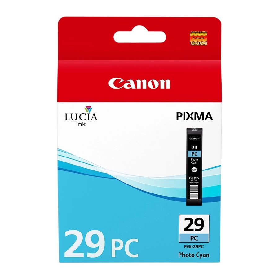 Canon PGI-29PC - 36 ml - ciano per foto - originale CANON Canon PGI-29PC - 36 ml - ciano per foto - originale CANON
